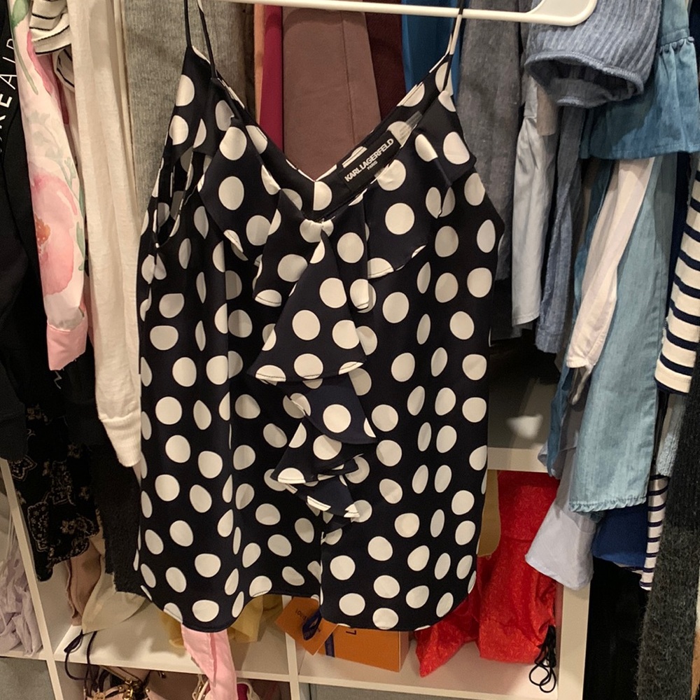 Karl Lagerfeld tank top-super cute!